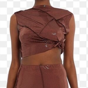 NWT Coucoo Upsala Top in Tamarind Skin size XS